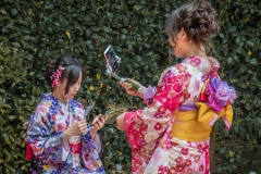 'Traditional Modern Young Ladies': Ginkakuji Shrine, Kyoto, Japan (2018)