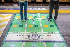 'Queueing for the Yokohama Train': Shinagawa, Japan (2018)