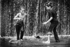 'Water Play': children in a fountain in Chicago, USA (2013)
