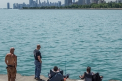 'Angling on Lake Michigan': Chicago, USA (2013)