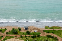 'Wavy Line': The water's edge, Lima, Peru (2012)