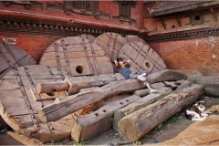 Folio 327: Boy and his Dog, Nepal